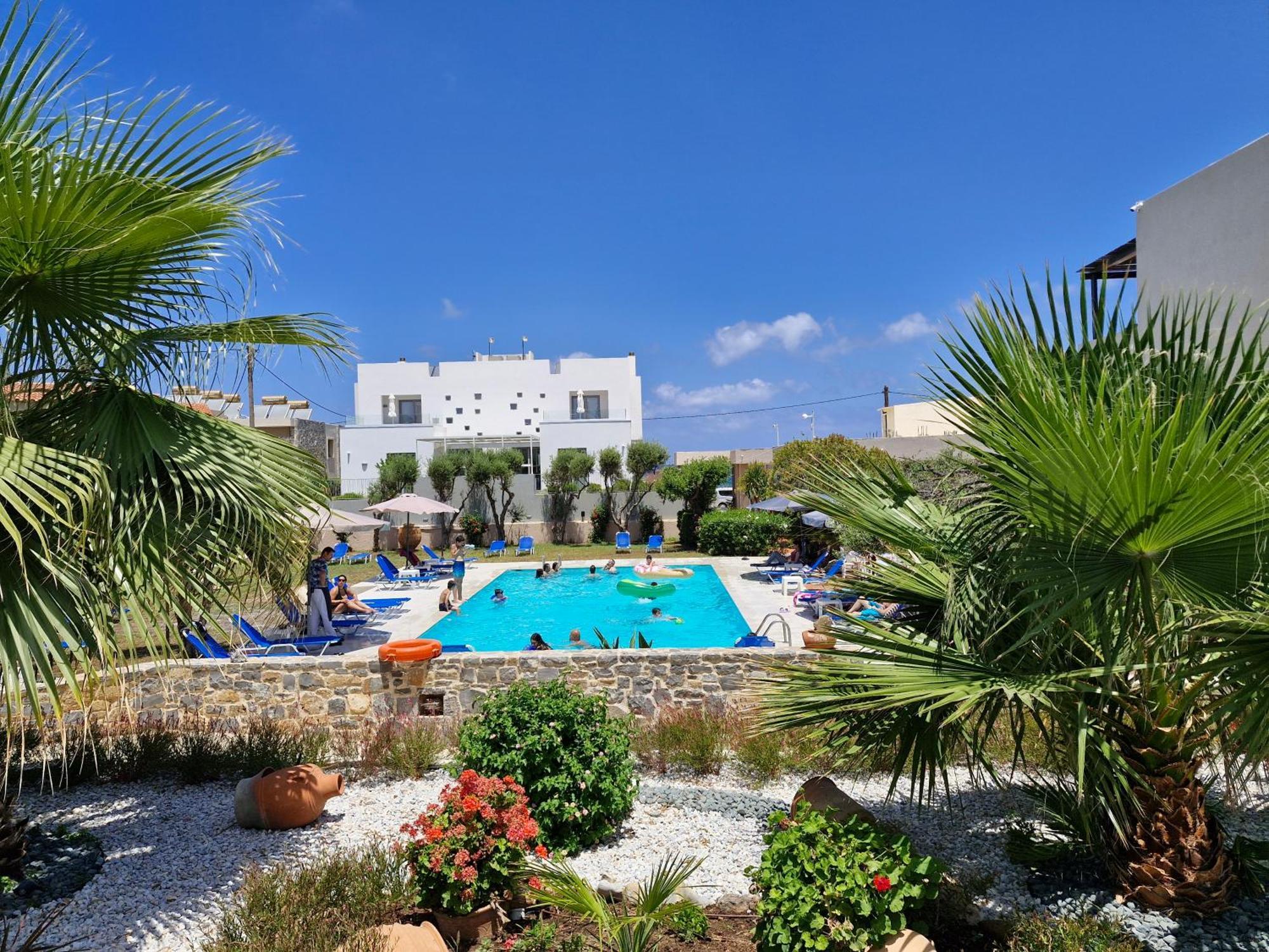 Creteco Hotel & Suites Gúrnesz Kültér fotó