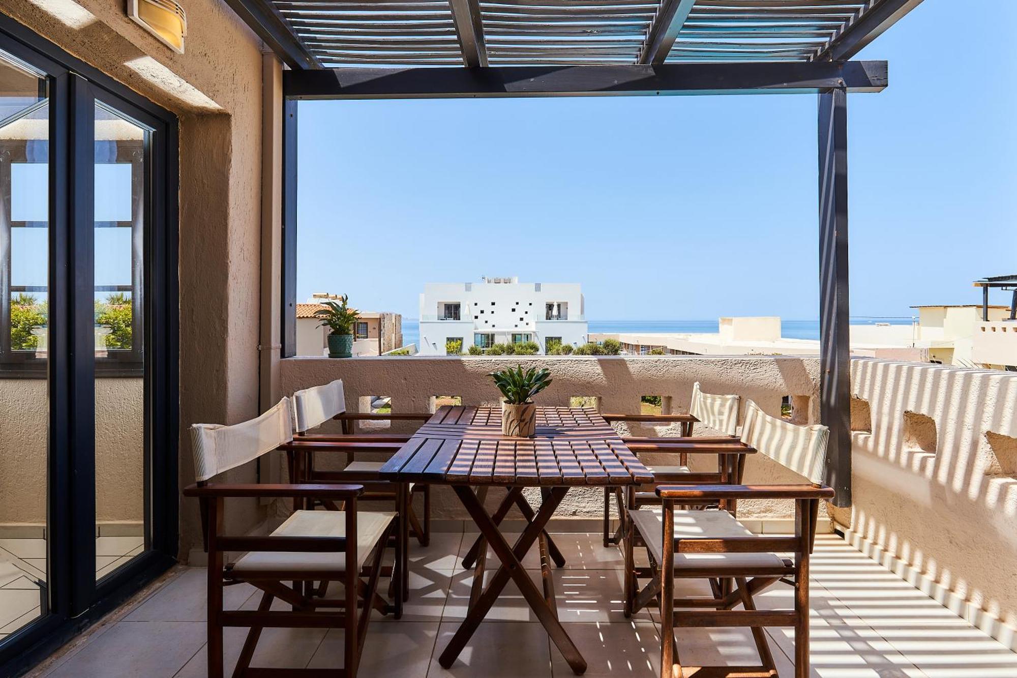 Creteco Hotel & Suites Gúrnesz Kültér fotó